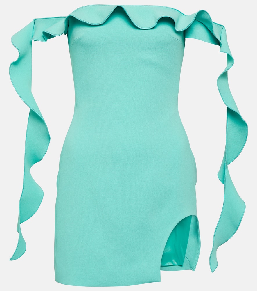 Ruffled minidress