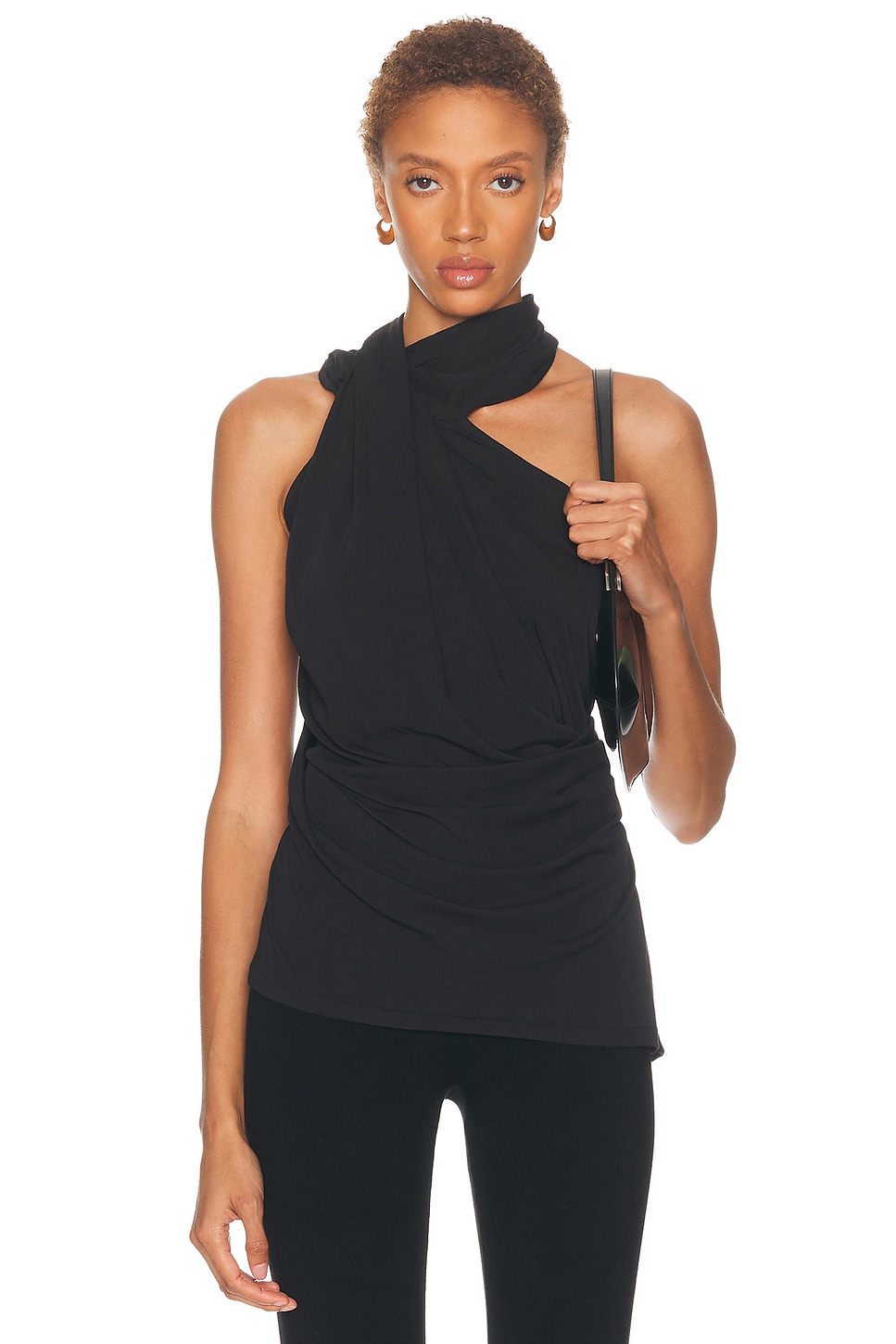 Entire Studios Sleeveless Dalters Top in Black. - M also in L, S