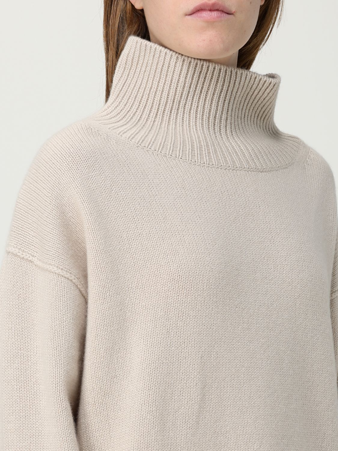 Soft Goat cashmere sweater - Neutrals