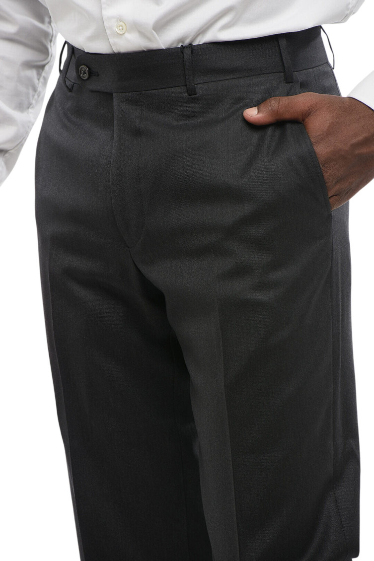 Dark Grey Tailored Pants