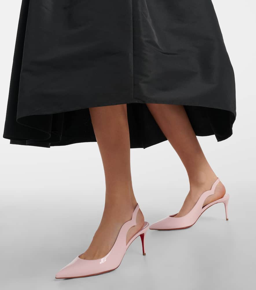 Christian Louboutin Hot Chick Sling 70 leather slingback pumps