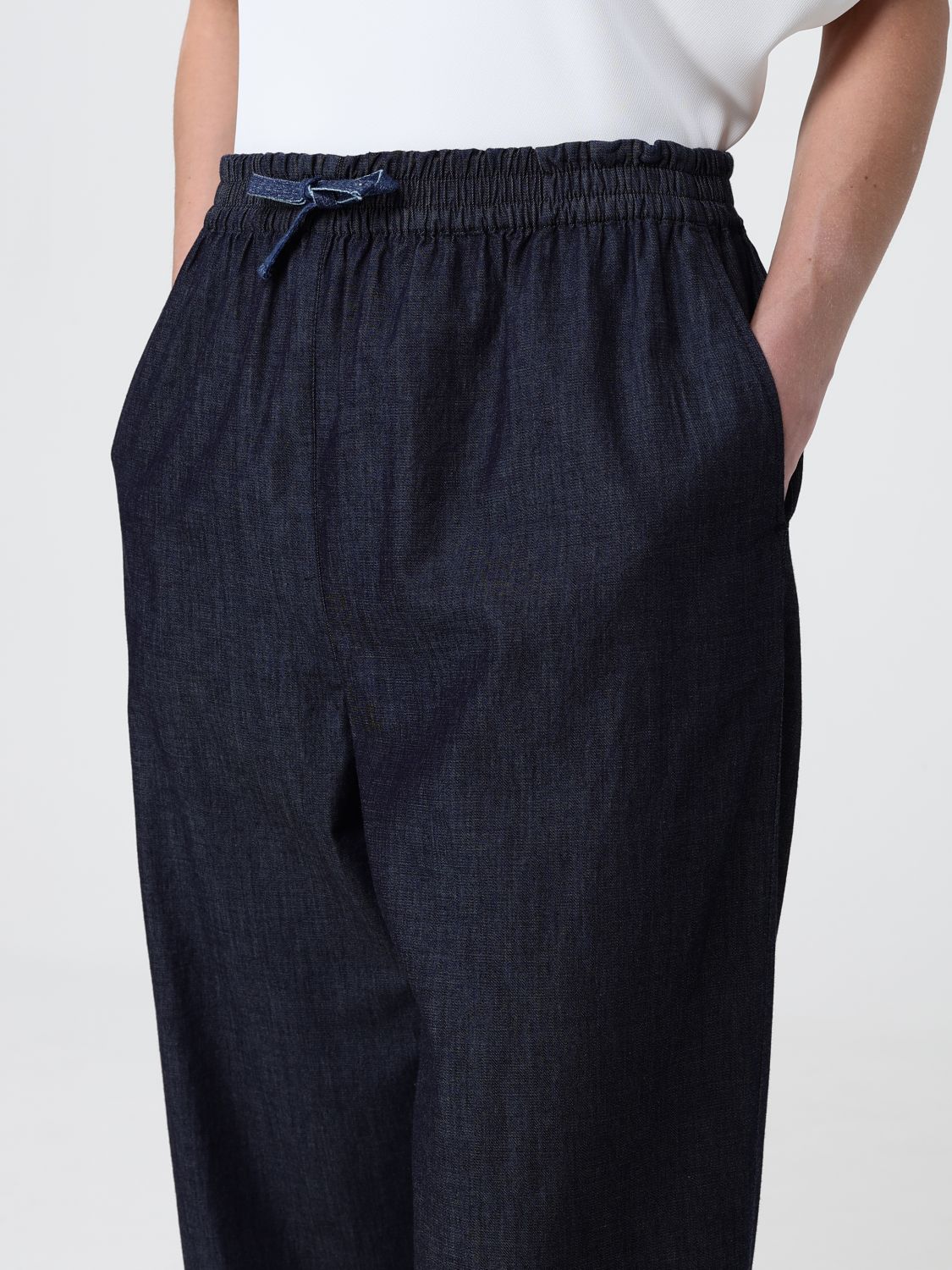 Pants Woman color Blue