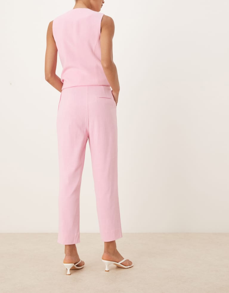 Nobody's Child Womens tapered trousers co-ord in pink