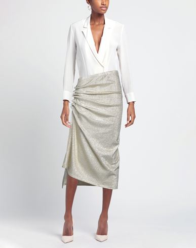 Woman Midi skirt Platinum