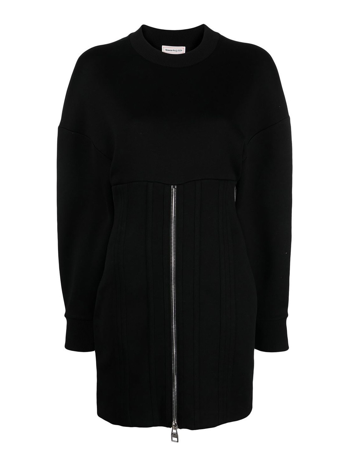Zipped cotton dress