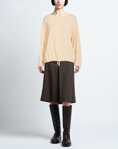Frida Madè Woman Top Cream Size L Cotton, Elastane