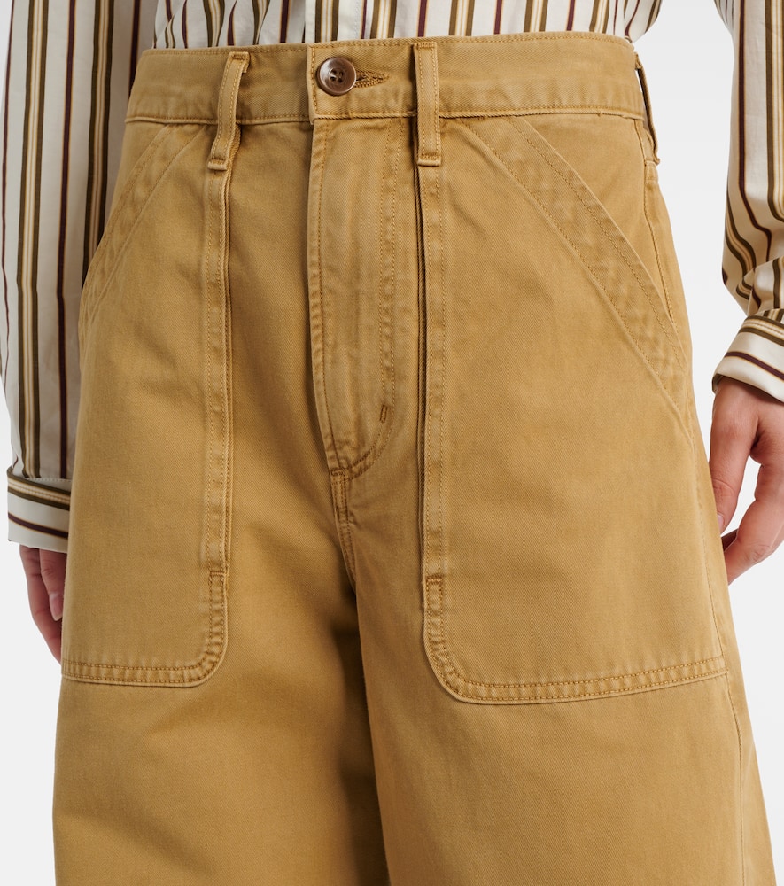 Ayla high-rise wide-leg jeans