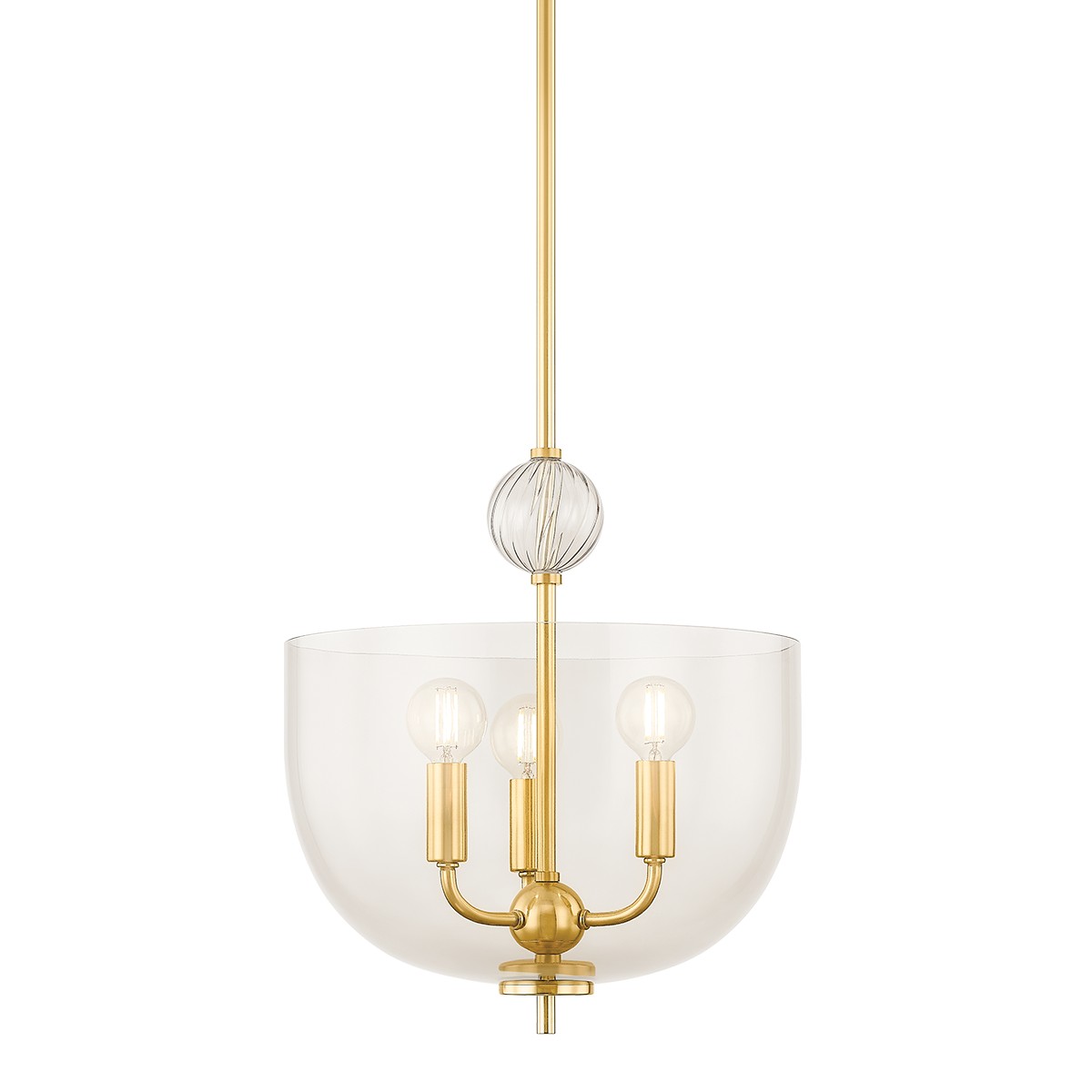 Aged Brass Lantern from the Arianne Collection
