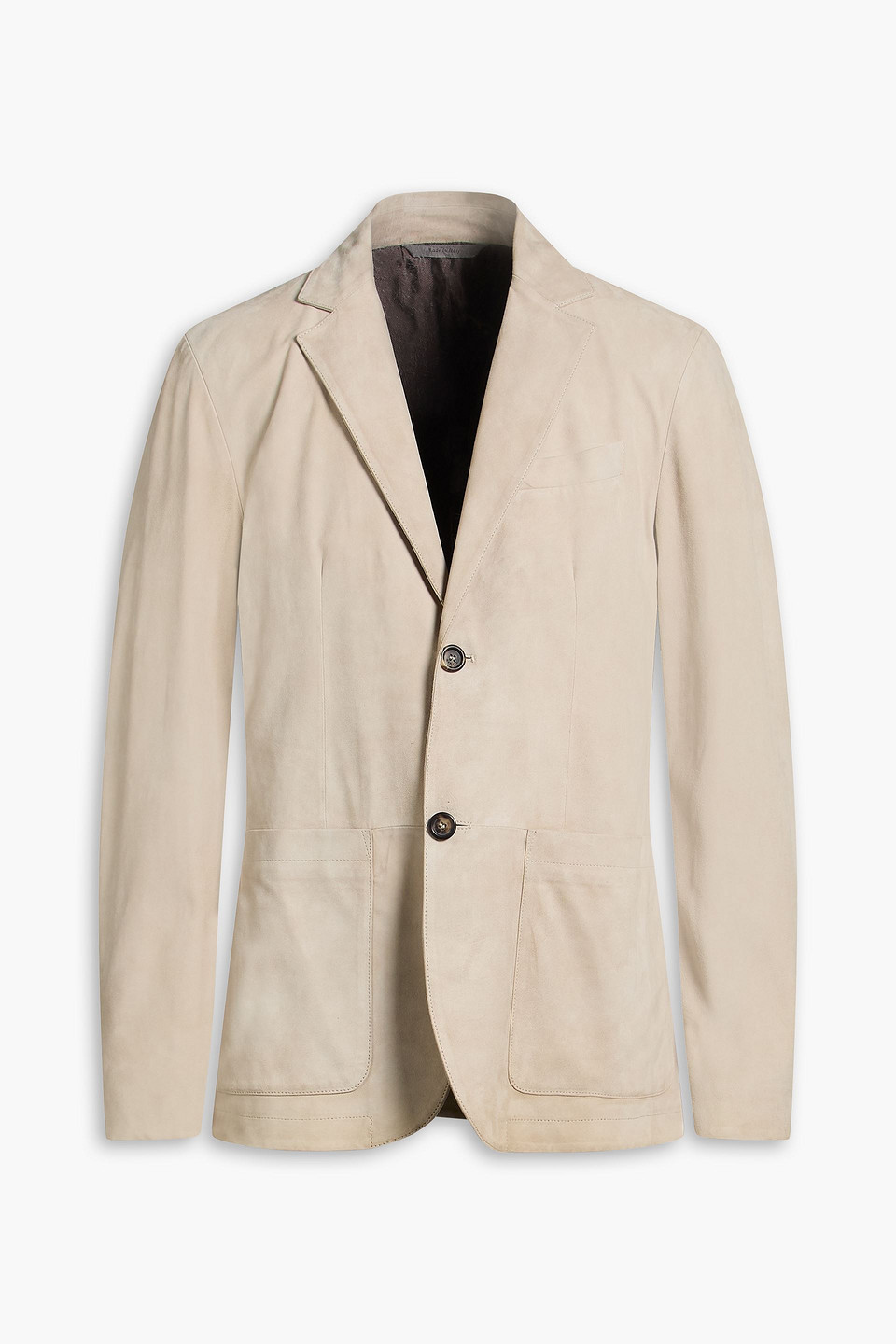 Suede blazer - Gray - IT 50