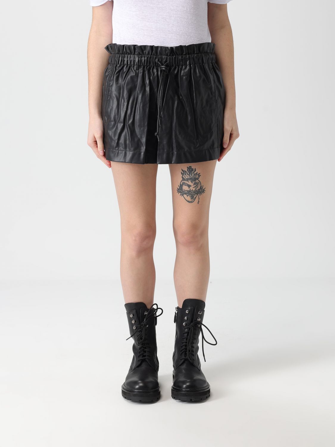 Skirt Woman color Black