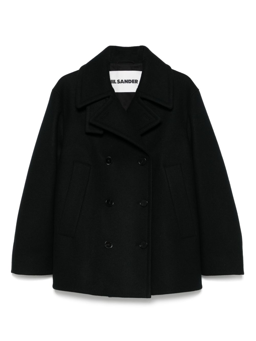 JIL SANDER+ wool jacket - Black