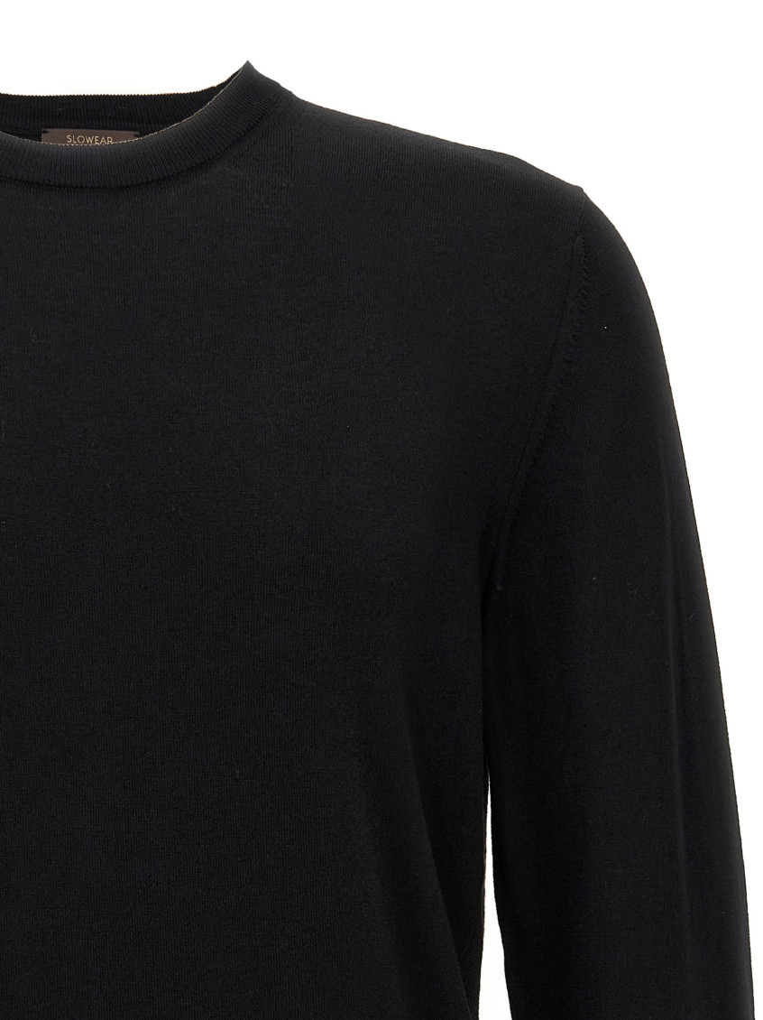 Black Wool Sweater