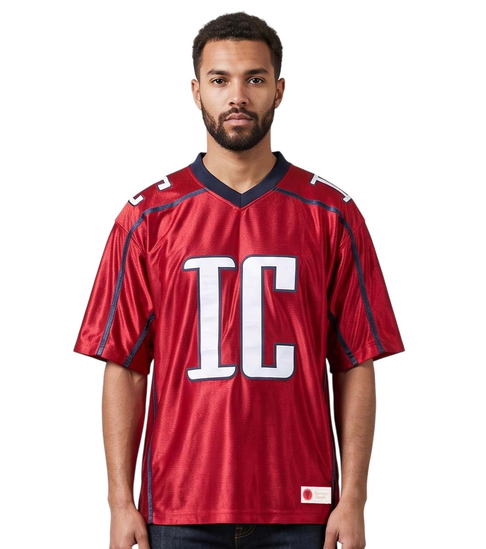 Icecream - v neck shirt featuring contrast tri