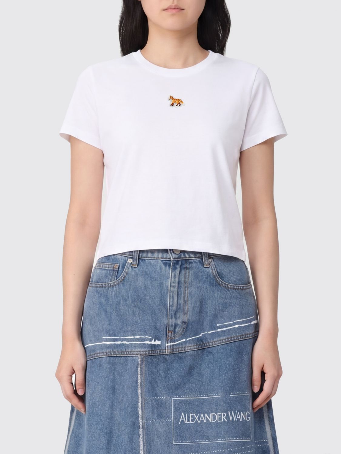 Fox Baby Crop T-shirt