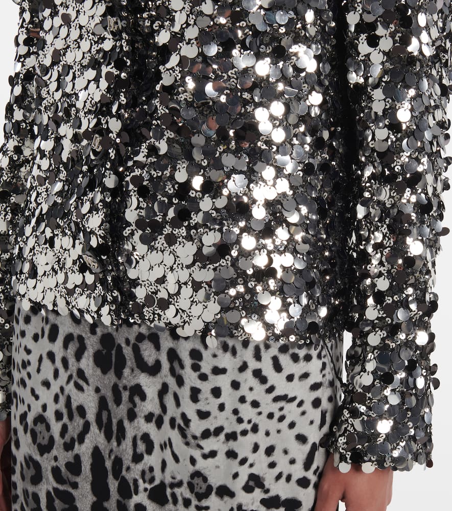 Sequined blazer