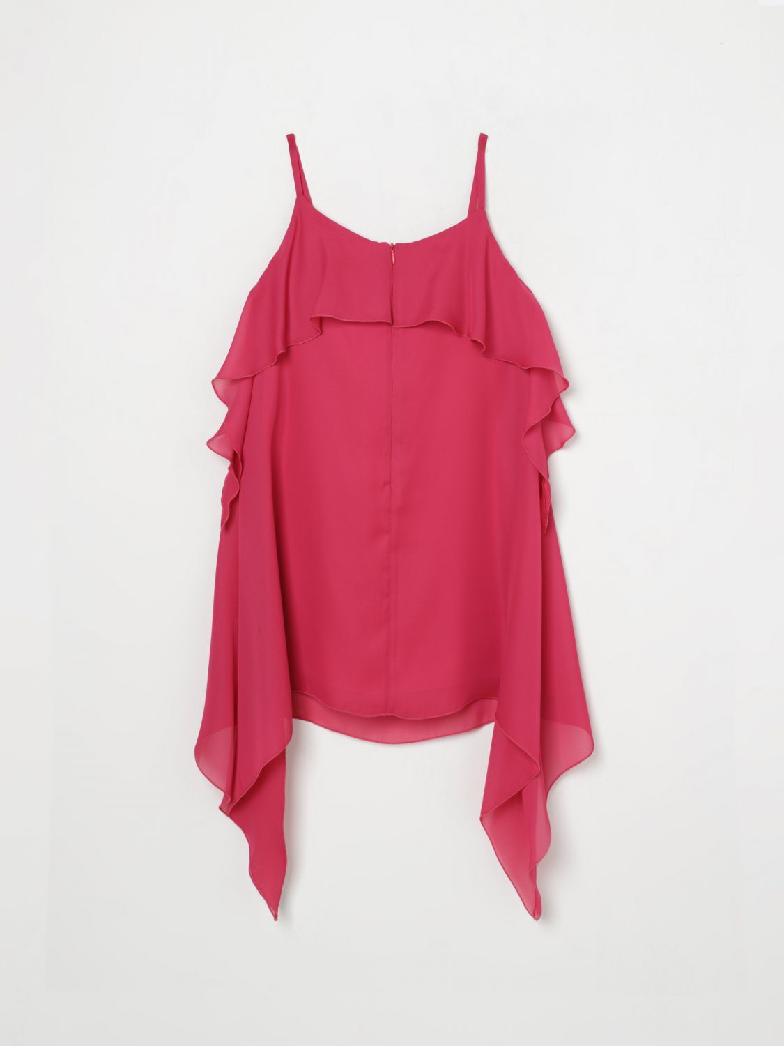 Floral-appliqué dress - Pink