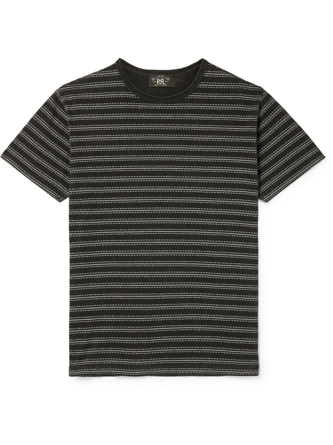 Striped Cotton-Jersey T-Shirt