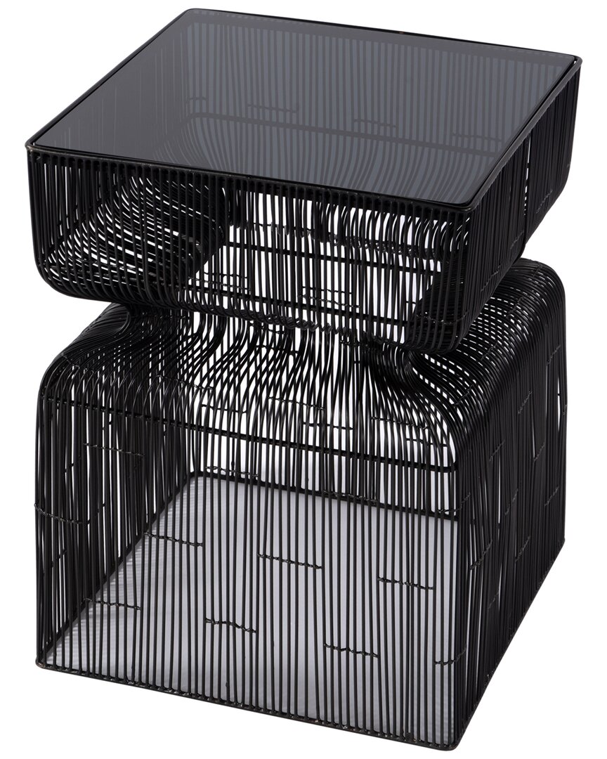 Specialty Company Ivar 14In Square Stainless Steel Modern End Table
