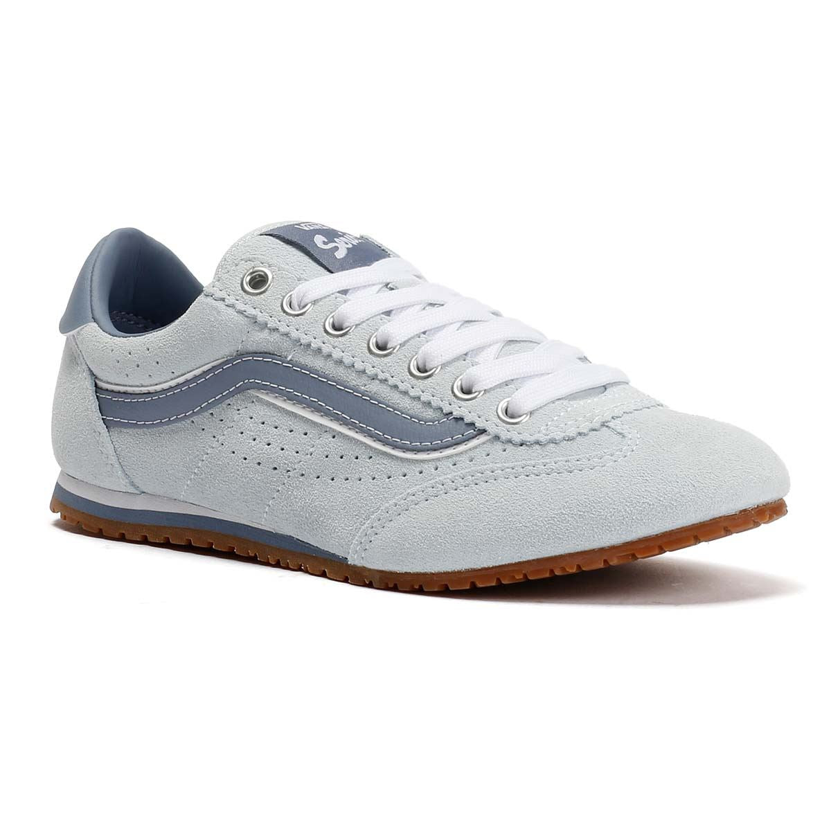 Vans Super Lowpro Suede Women's Light Blue Trainer