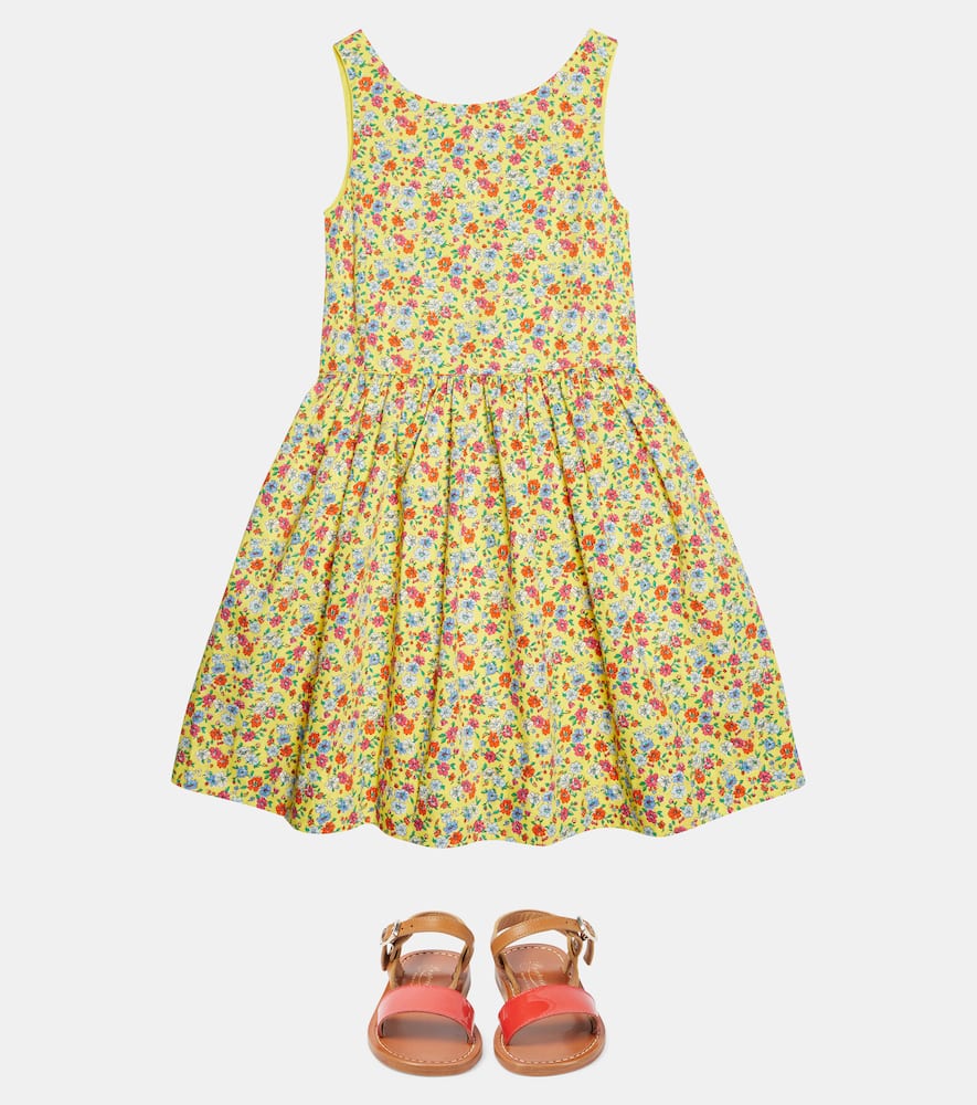 Floral cotton dress