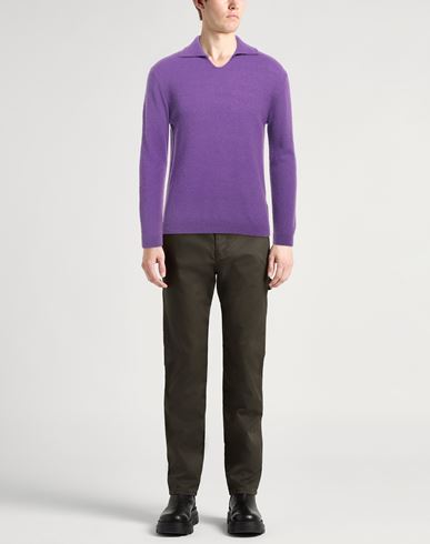 Man Sweater Purple