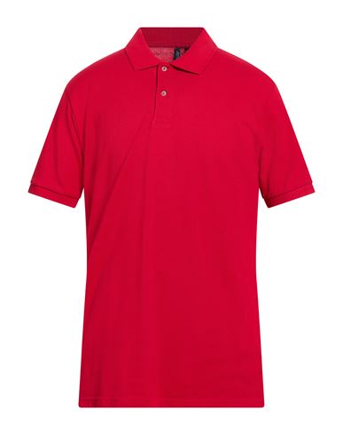 Man Polo shirt Red Size XXL Cotton