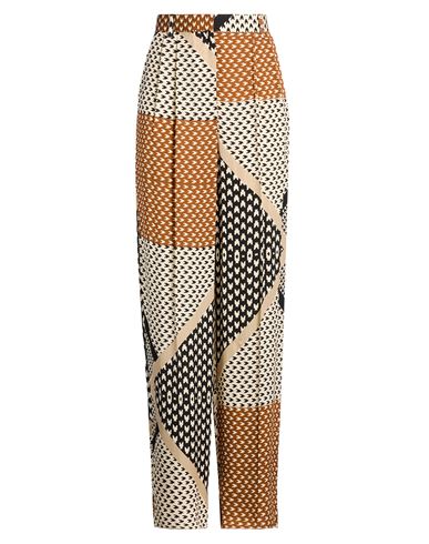 Woman Pants Camel Size 10 Viscose