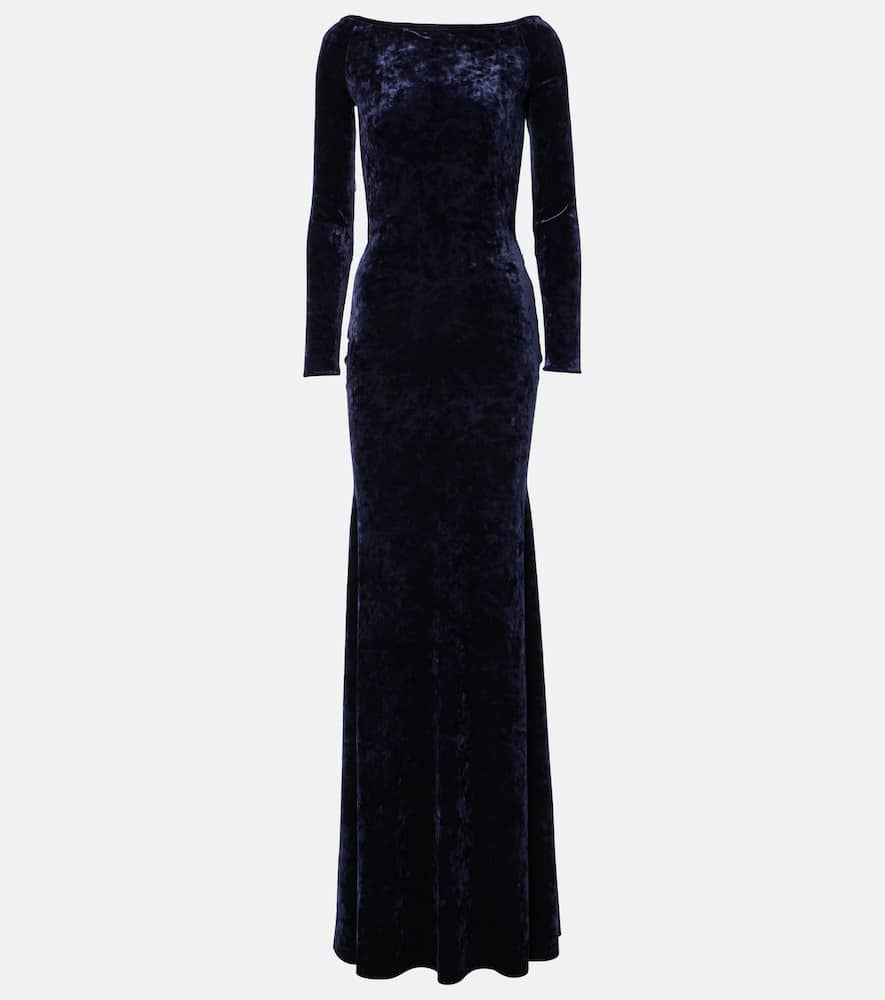 Velvet gown