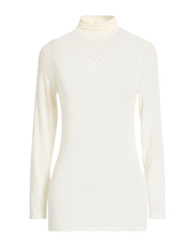 Woman Turtleneck Ivory Size L Viscose, Polyamide, Cashmere, Elastane