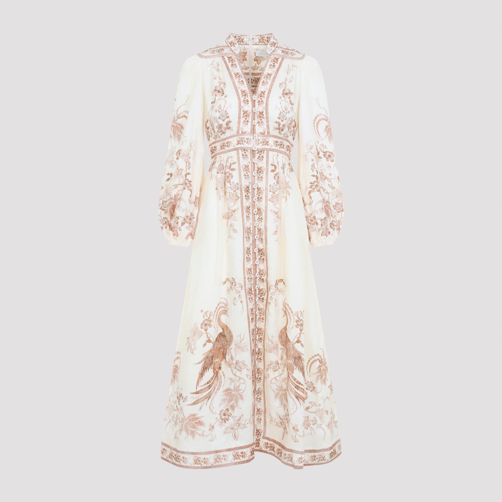Plunge Midi Dress for Women