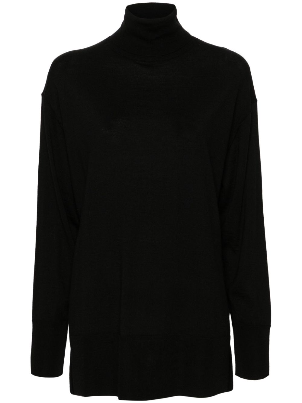 Virgin-wool jumper - Black