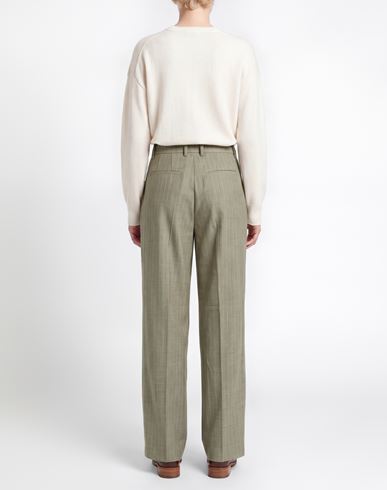 Woman Pants Sage green Size 2 Wool