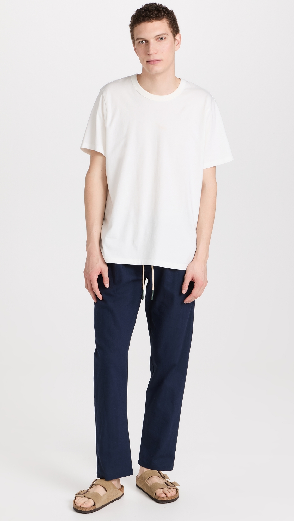 Linen Pants Navy