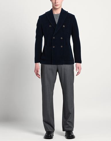 Man Blazer Navy Size XL Cotton, Viscose, Polyamide