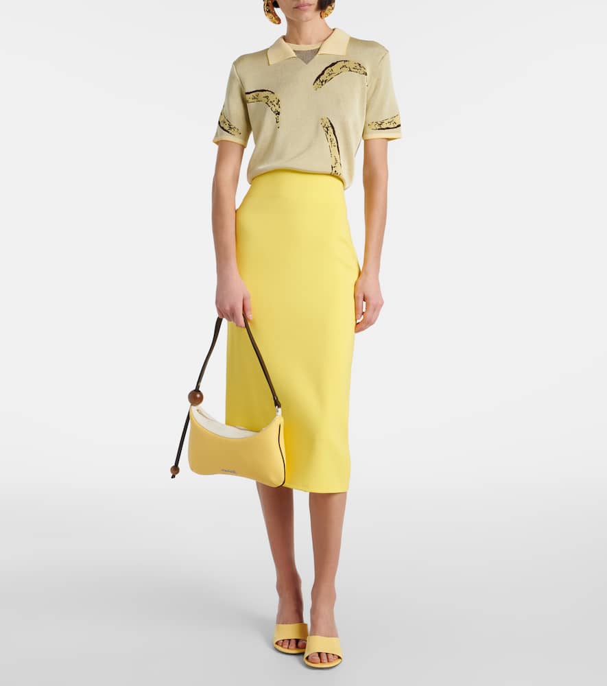 Marino jacquard polo shirt