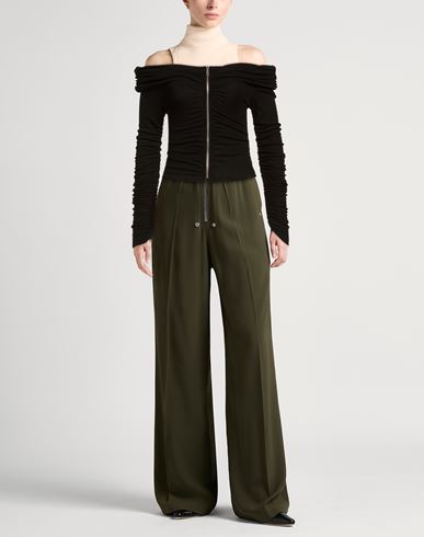 Woman Top Black Size L Tencel, Elastane