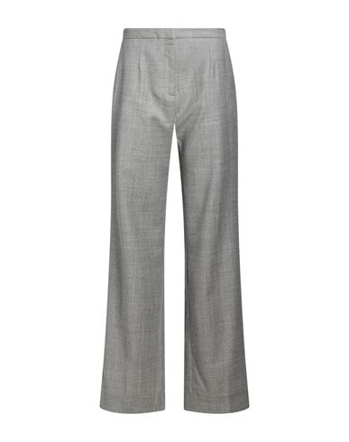 Woman Pants Grey Size 12 Virgin Wool