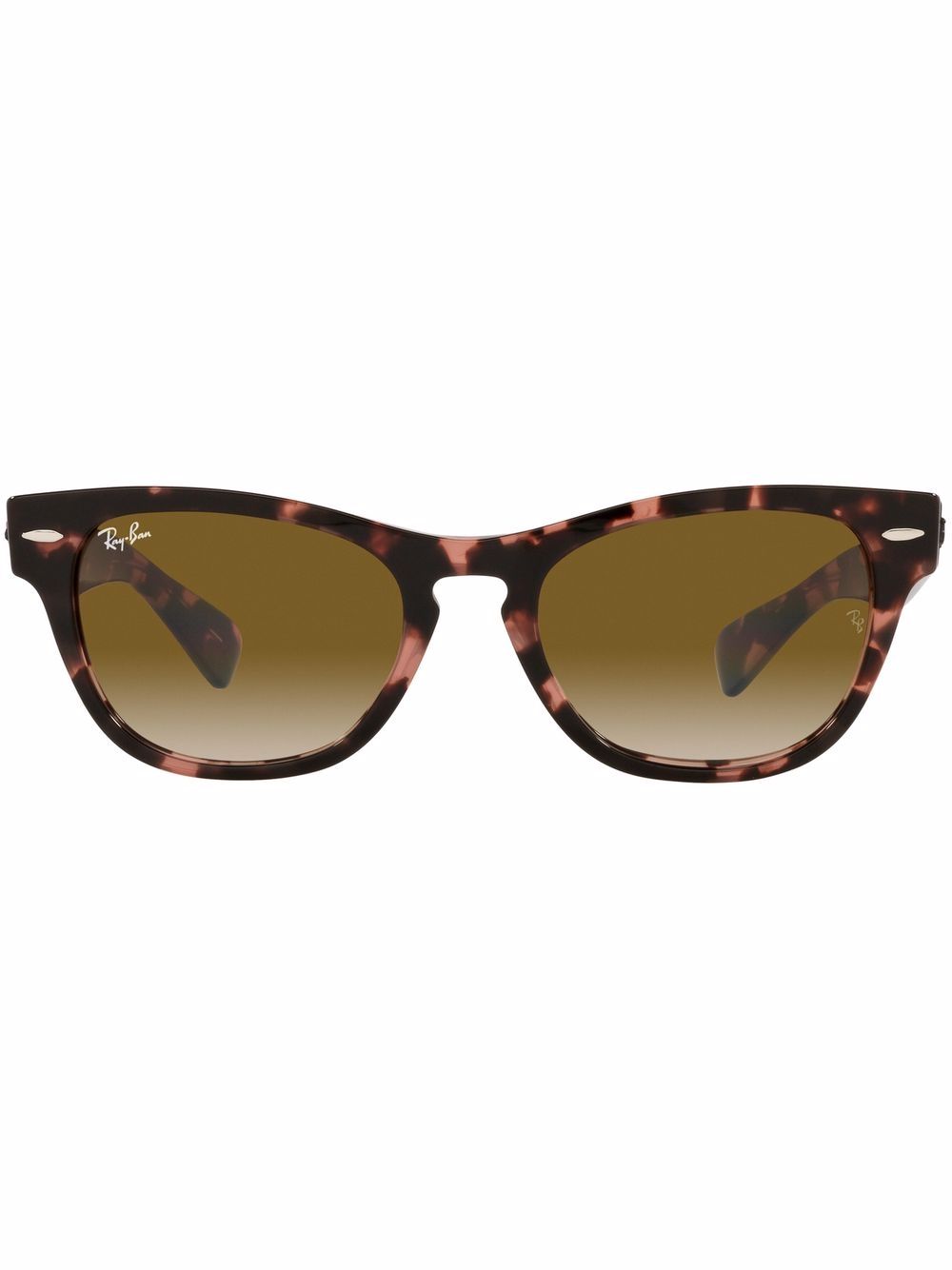 RB2201 cat-eye frame sunglasses - Brown