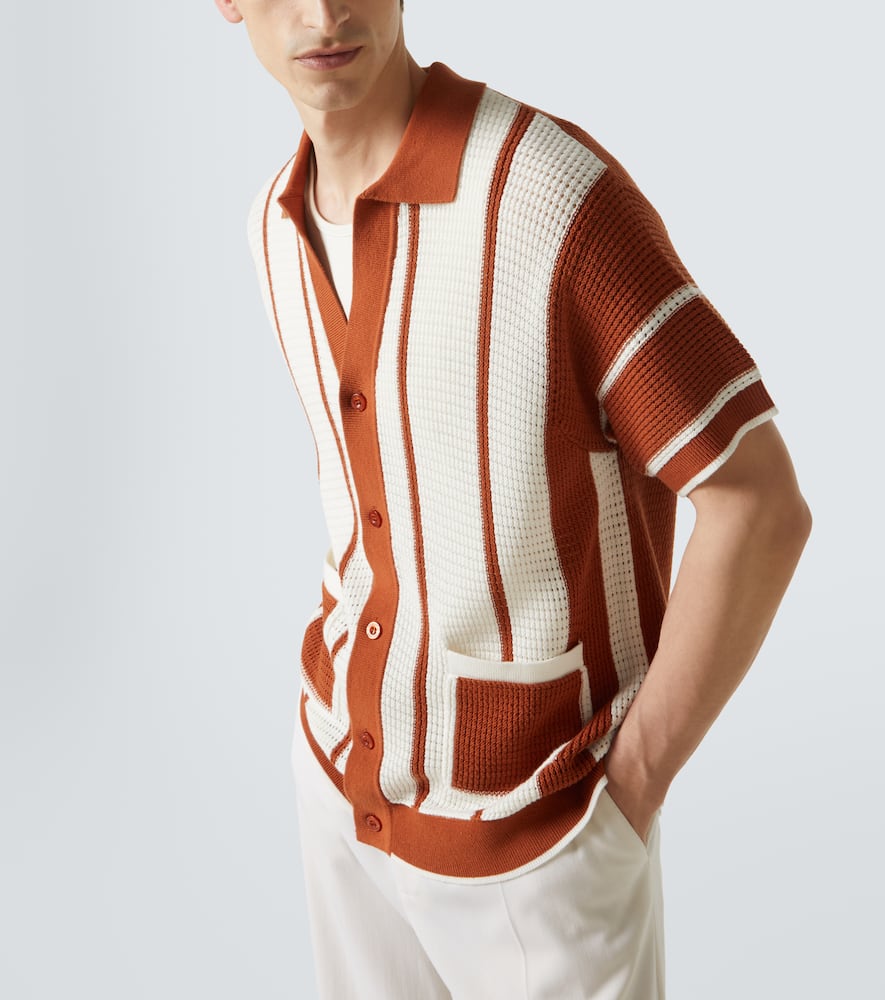 Fabricio crochet cotton shirt