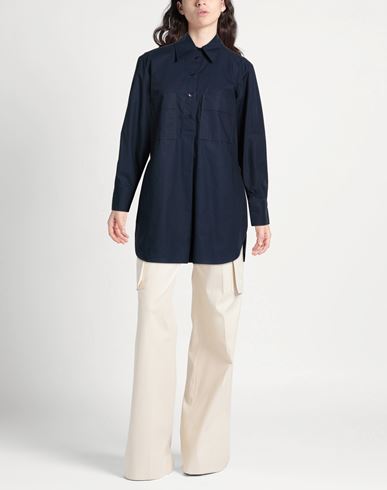 Garments Woman Shirt Navy Size L Cotton