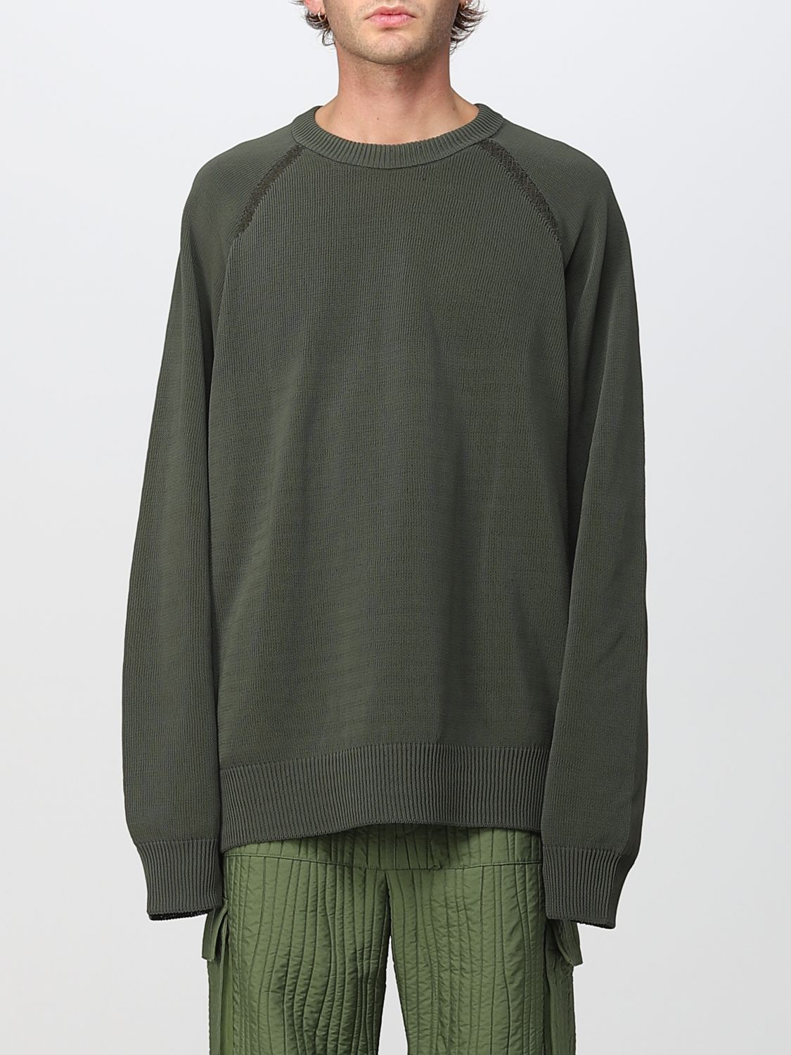 Sweater Men color Forest Green