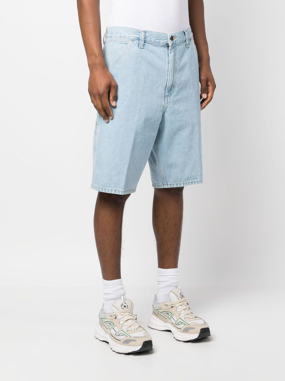 - Denim Bermuda Shorts