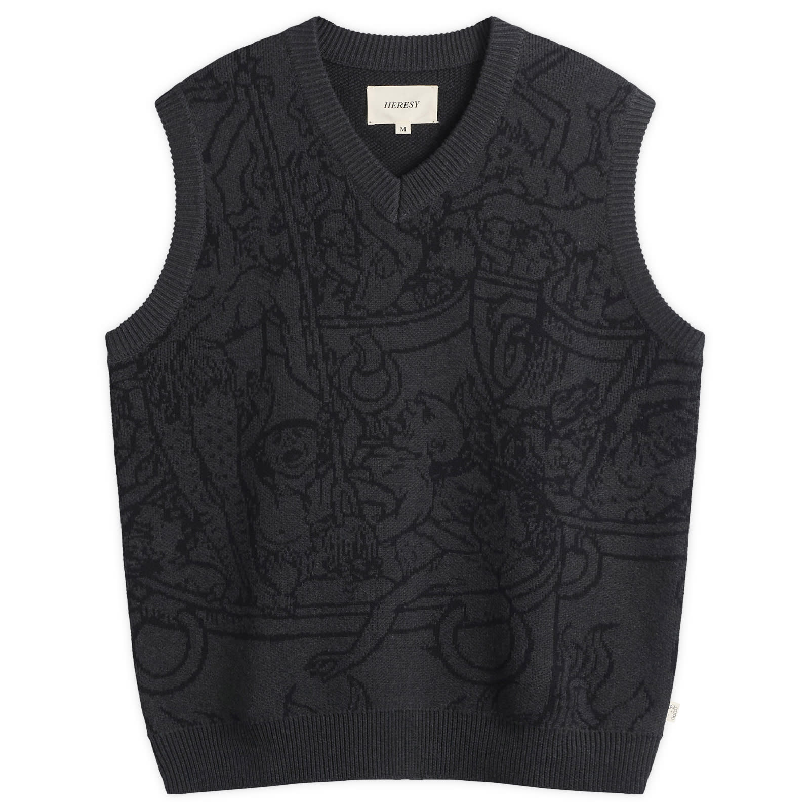 Men's Hades Vest in Charcoal