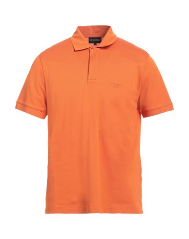 Man Polo shirt Orange