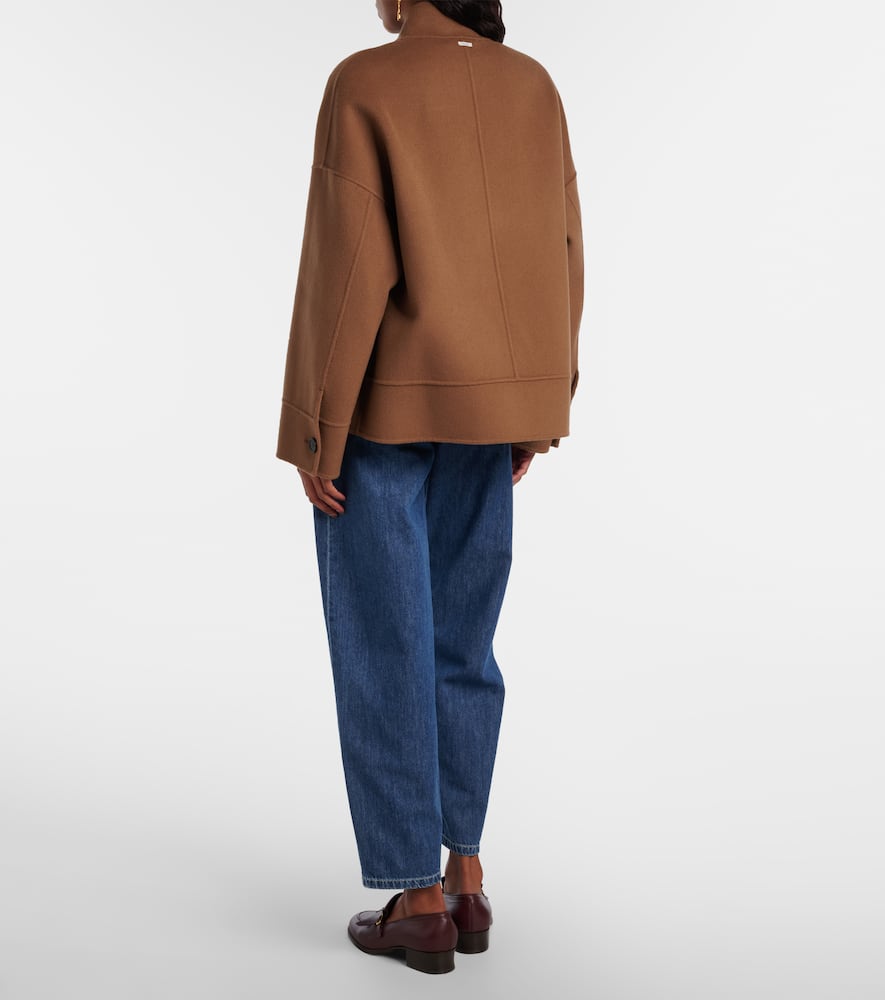 Masia high-rise barrel-leg jeans