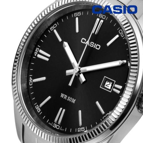 Casio 백화점AS 카시오 빈티지 클래식 MTP-1302D-1A1VDF 메탈 시계 남여공용 손목시계 지코스모 공식수입