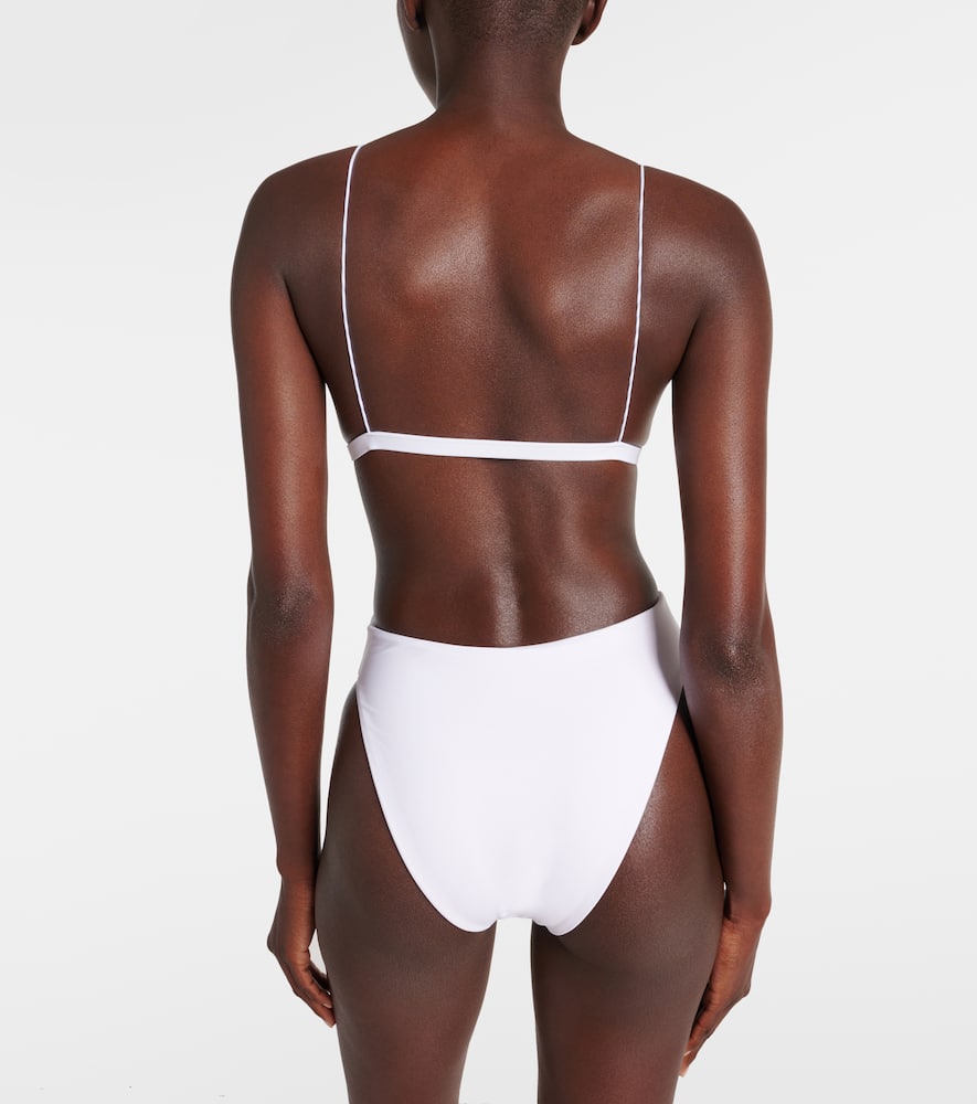 Jade Swim Eliza one-shoulder bikini top