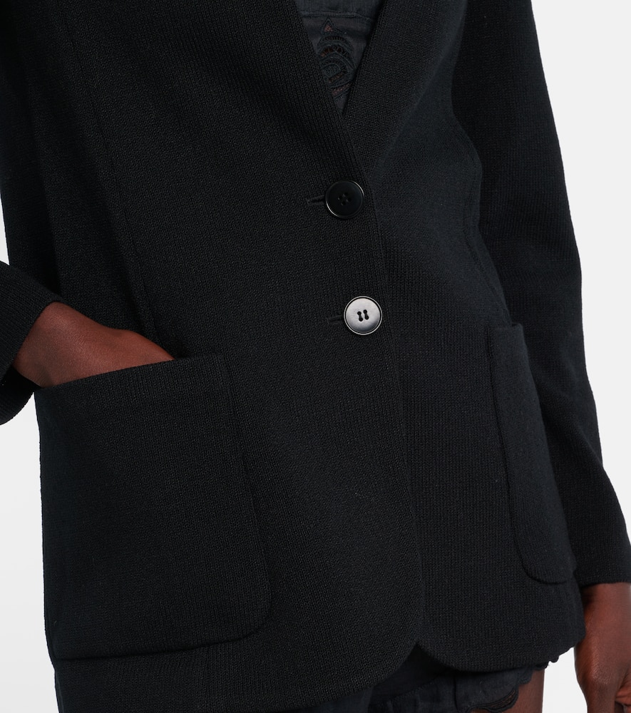 Olivia wool-blend jacket