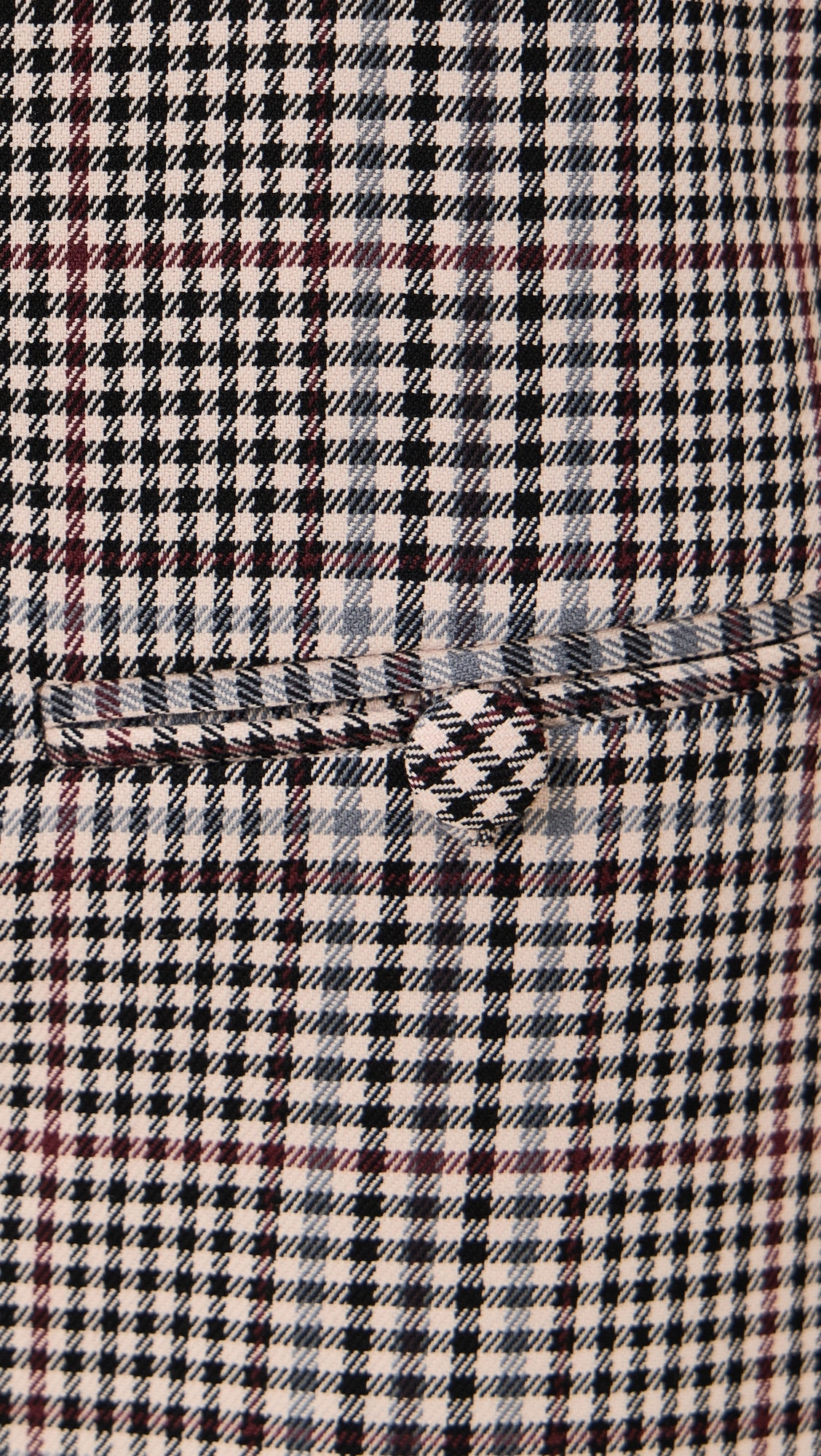 Simone Skort Tan Plaid