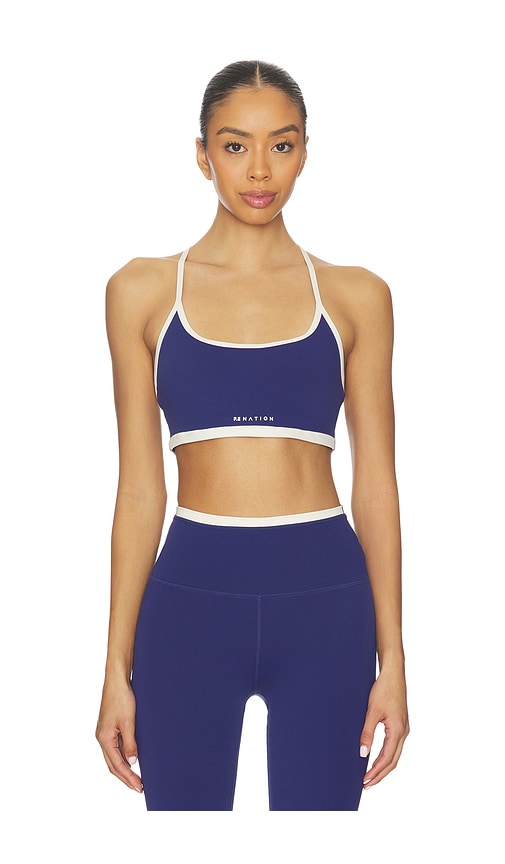 P.E Nation Fundamental Sports Bra in Navy. - L also in M, S